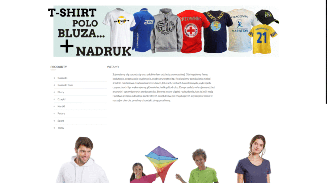 T-shirt Druk